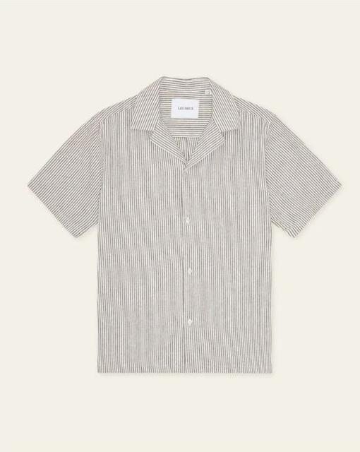 Lukas Stripe Cotton SS Shirt