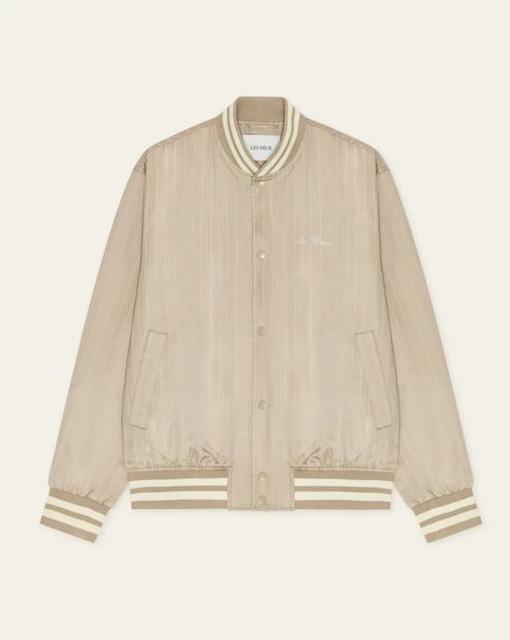 Varsity Tech Pinstripe Jacket
